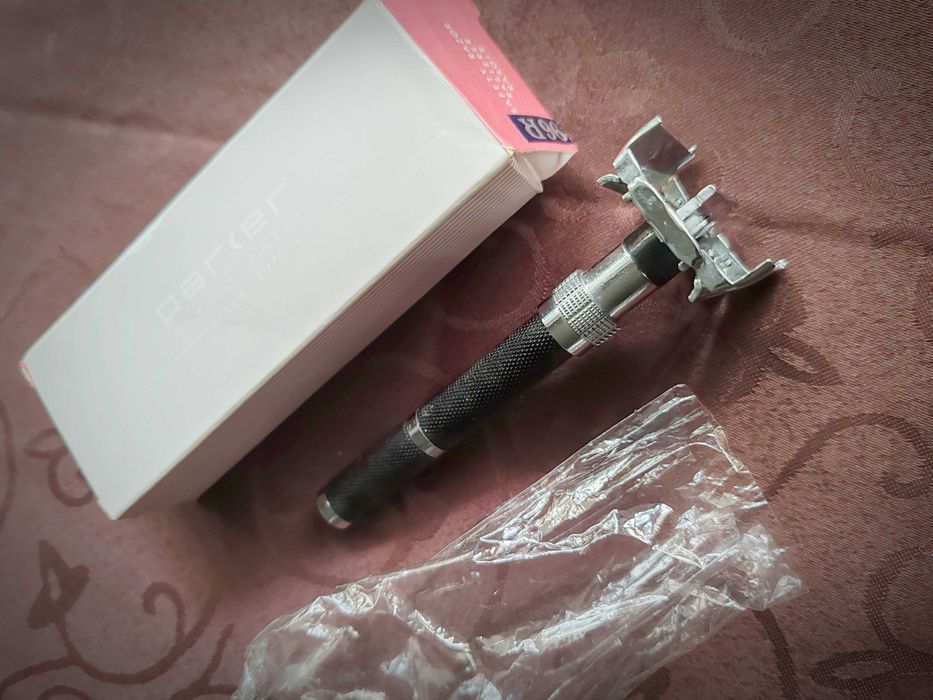 Aparat de ras/ bărbierit clasic tip fluture - Parker 96R