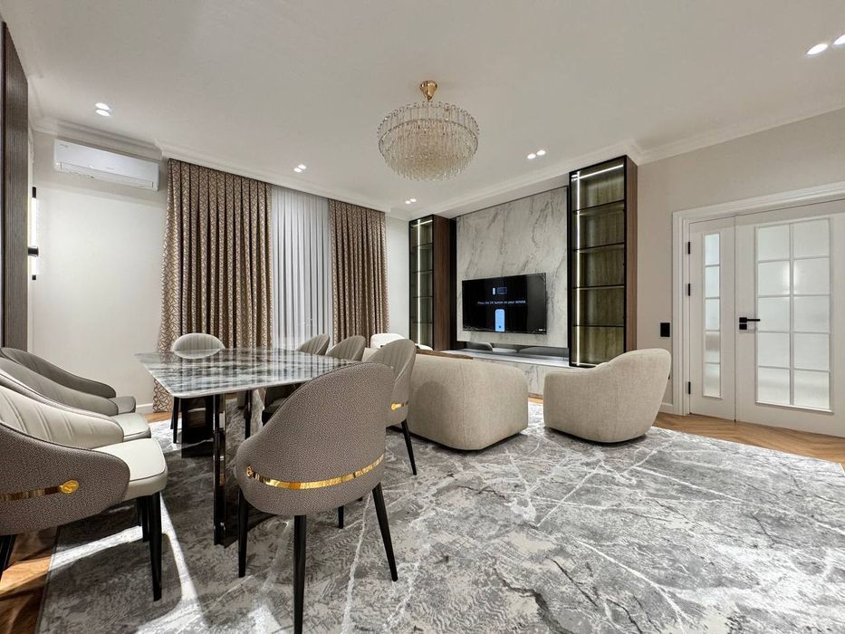 Махтумкули квартира 4/3/8 130 КВ, новостройка