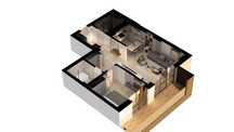 Apartament Tip 2B Vesta Central Fălticeni 2 camere 62.75 mp utili