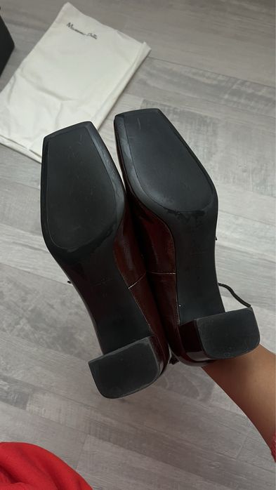 лакированный туфли Massimo Dutti