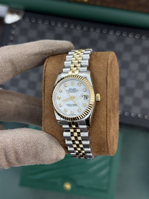 Rolex Dare-Just 31mm Pearl Dial
