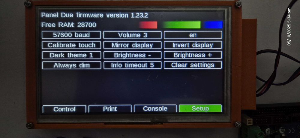 Duet 2 Wifi + 7'' Touch Screen