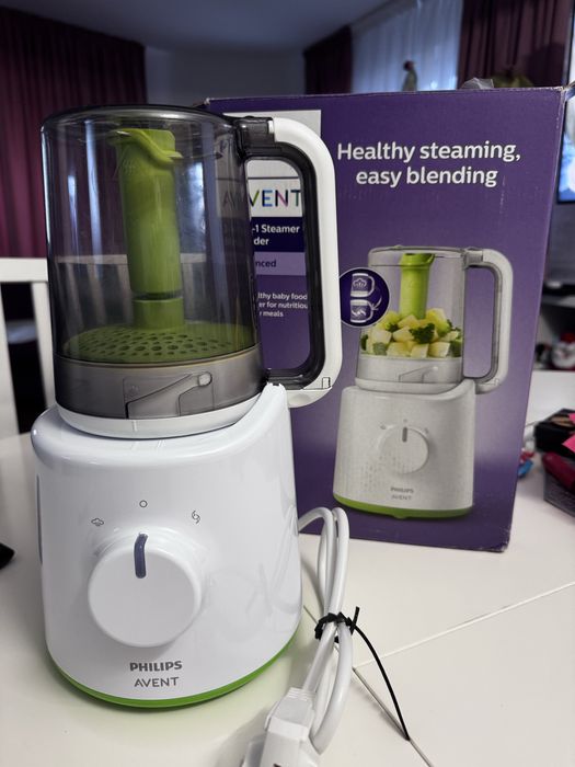 PHILIPS AVENT 2 in 1 Aparat de gatit cu abur si blender