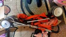 carucior sport -cadru aluminiu-reglabil