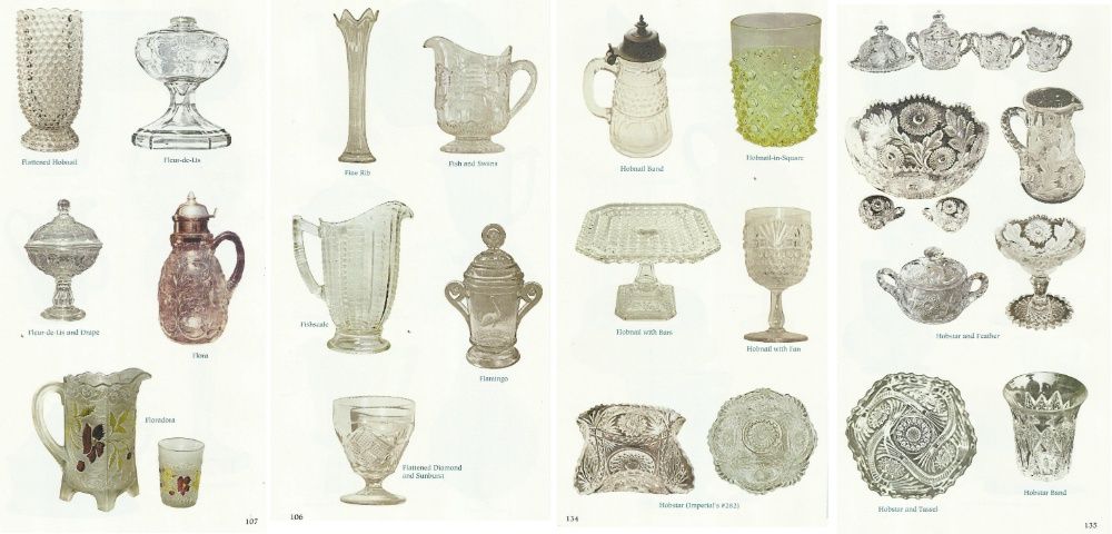 Carte enciclopedie antichitati din sticla presata imitatie cristal