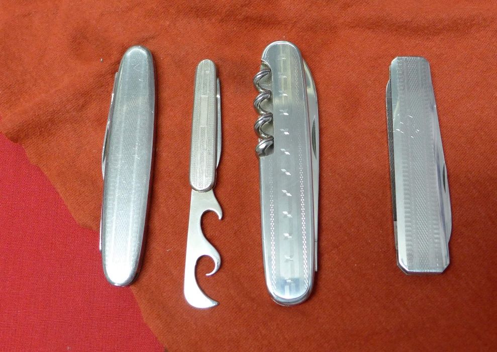 Колекция върховни ножчета Solingen и Sheffield.