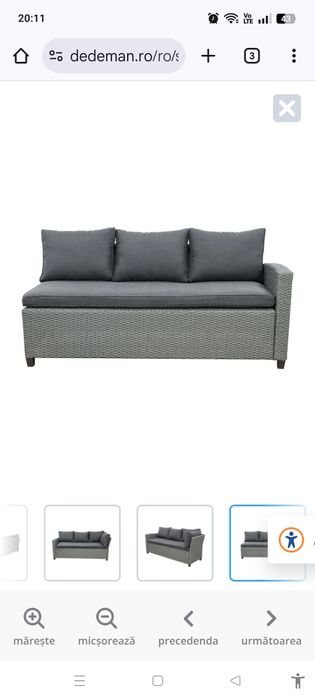 Set gradina/terasa ratan