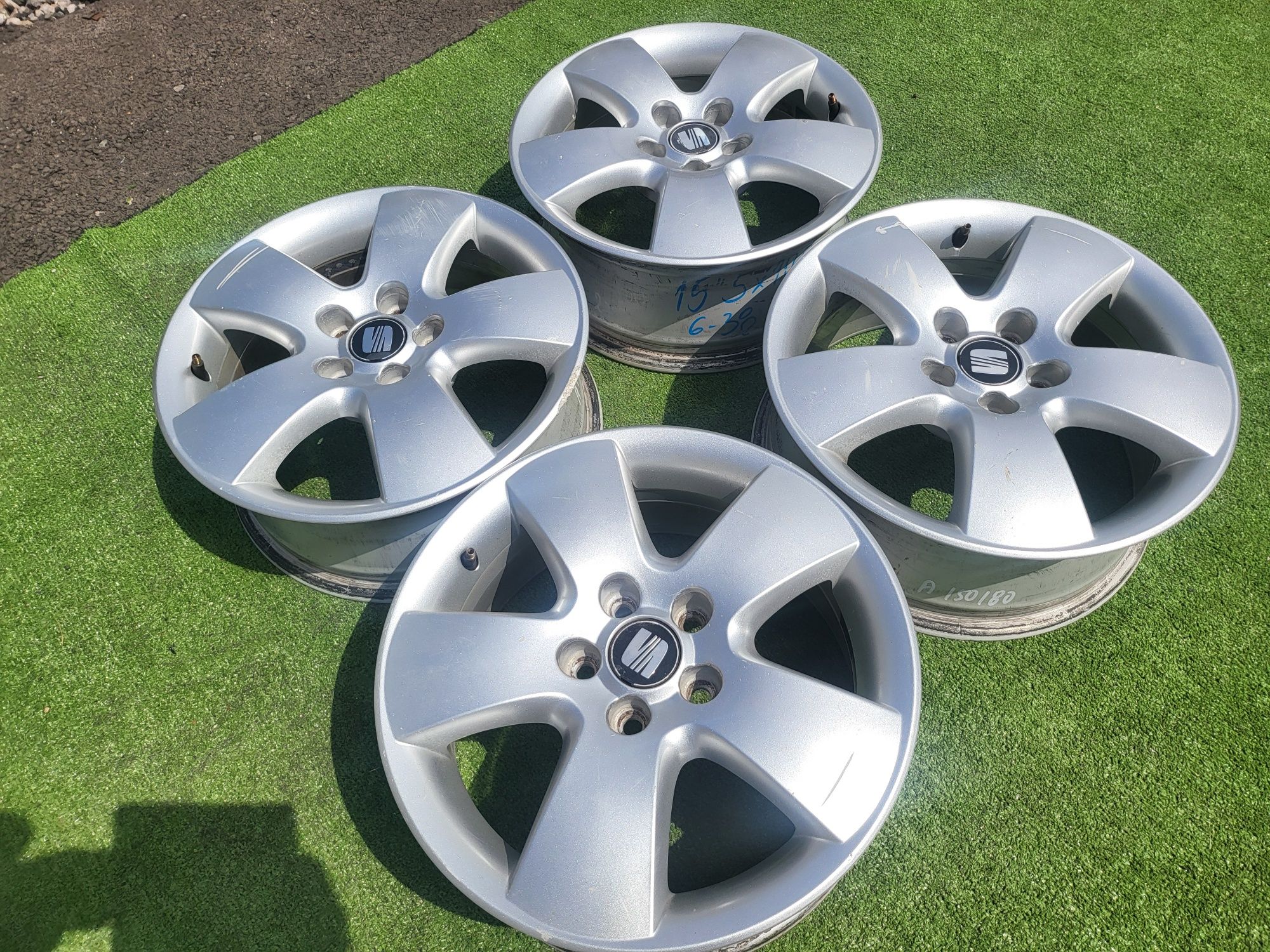 Лети джанти 15 5х100 Seat ,Audi, VW ,Skoda