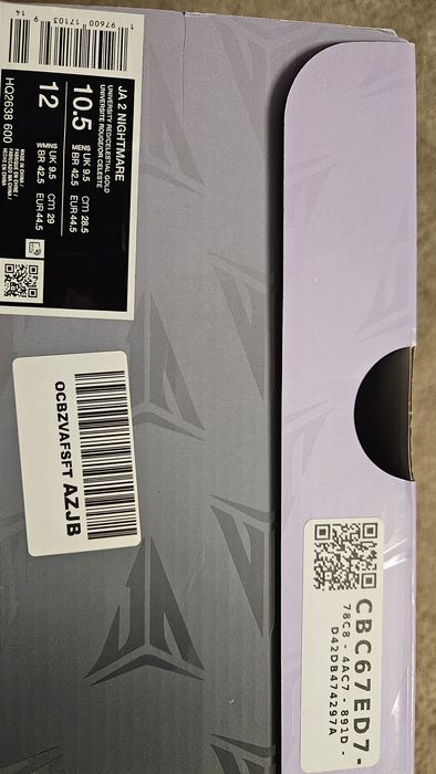 Nike Ja 2 Nightmare 44.5