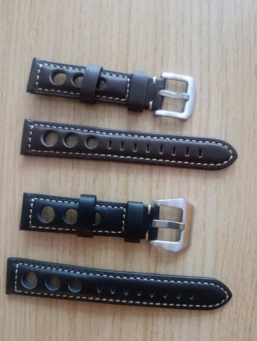 Кожена кайшка за часовник 20мм и 22мм