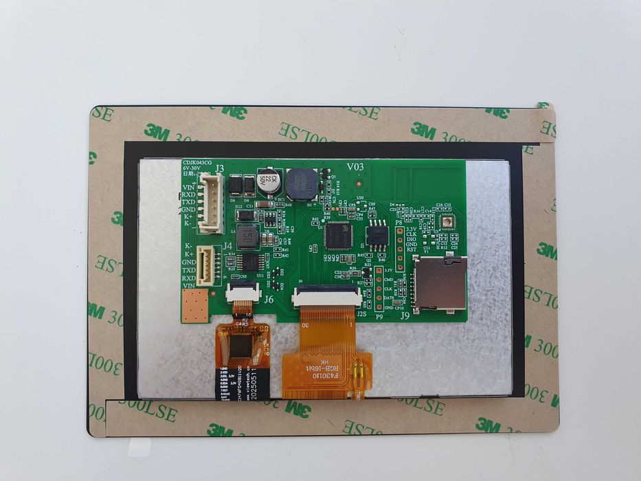 Display touch 4.3 inch JK Bms versiunea V19
