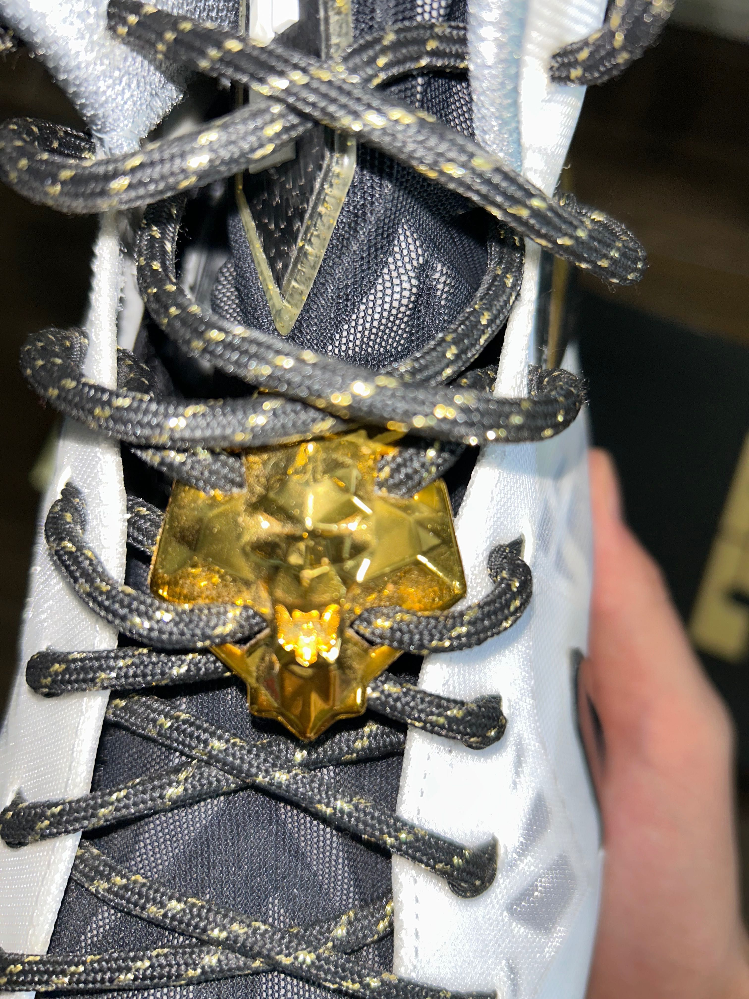 Nike Lebron 10 PS Elite White Gold