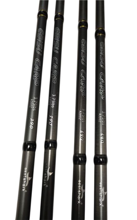SET 4 Lansete EastShark EBISU CARP 3.90 m 3.75 Lbs 2 tronsoane 2025