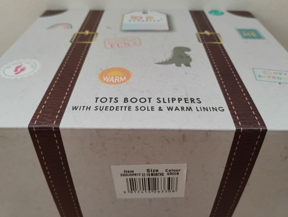 Papuci copii Totes Toddler Dino, noi