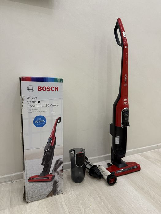 Пылесос Bosch BCH86PET1 вертикальный беспроводной