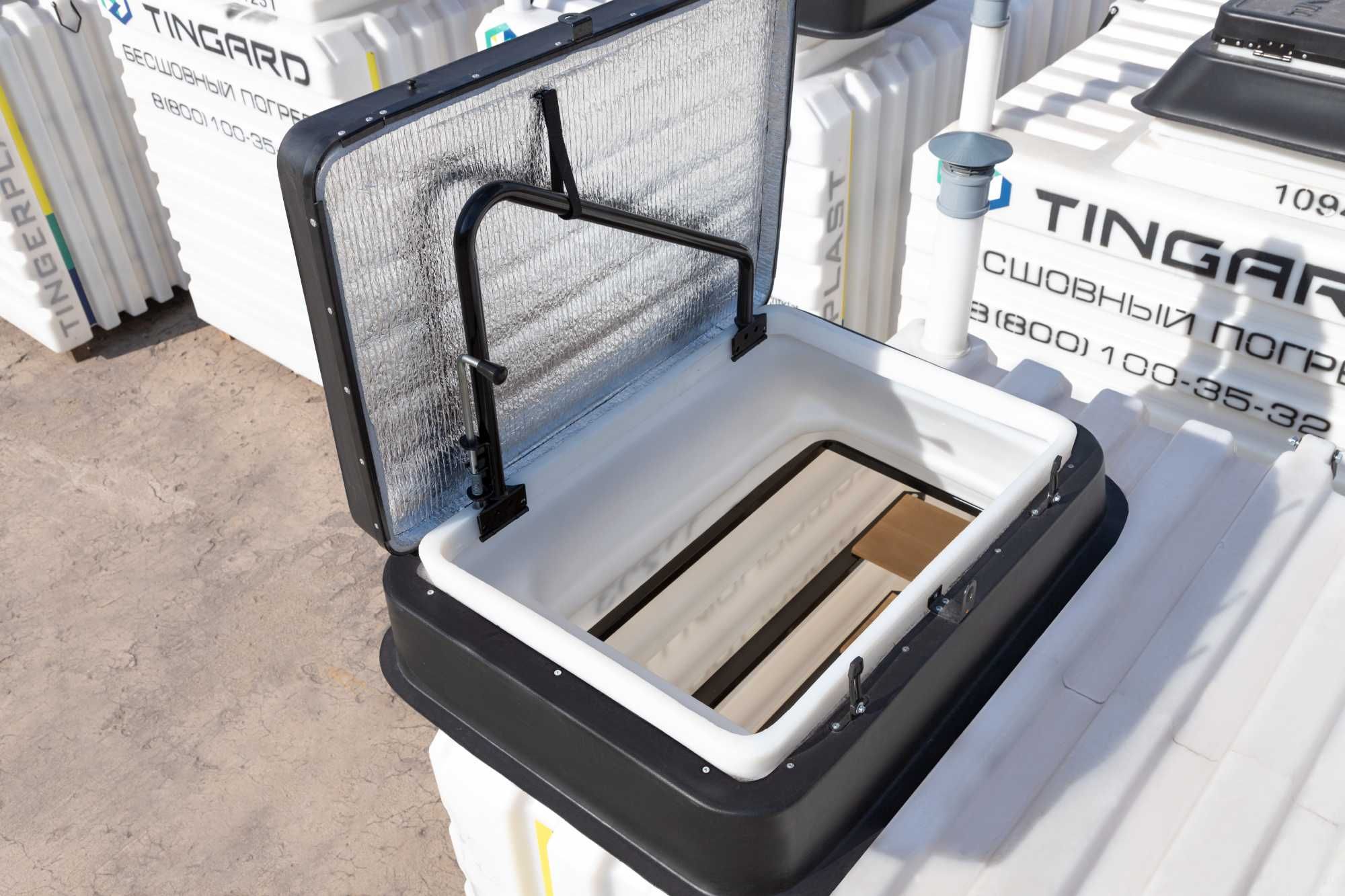 Погреб пластиковый Tingard T1900, для дома, дачи, кафе