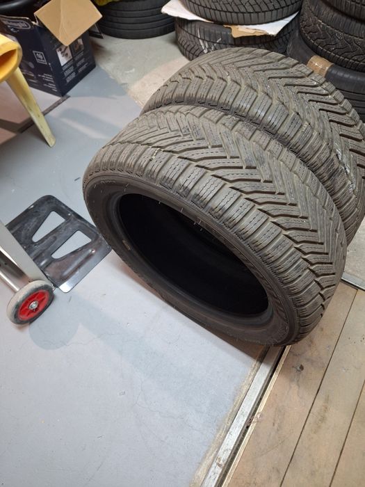 2 броя зимни гуми Michelin Alpin a6 215 50 17.