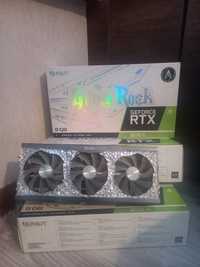 Игровая Видеокарта Polit Geforce RTX Game Rock 3070 ti 8gb