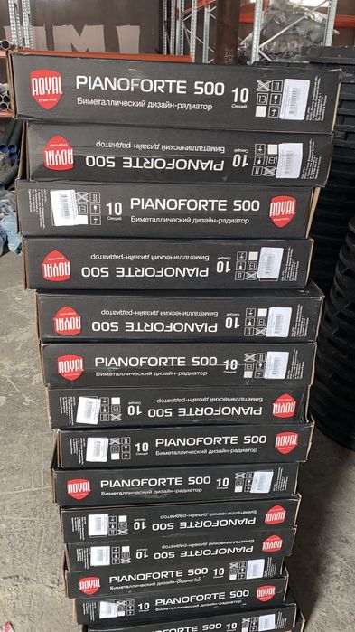 Royal Thermo Pianoforte 500 Silver Satin / cерый Радиатор