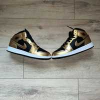 Jordan 1 Mid Metallic Gold