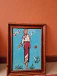 Tablou goblen original ,cusut la mana