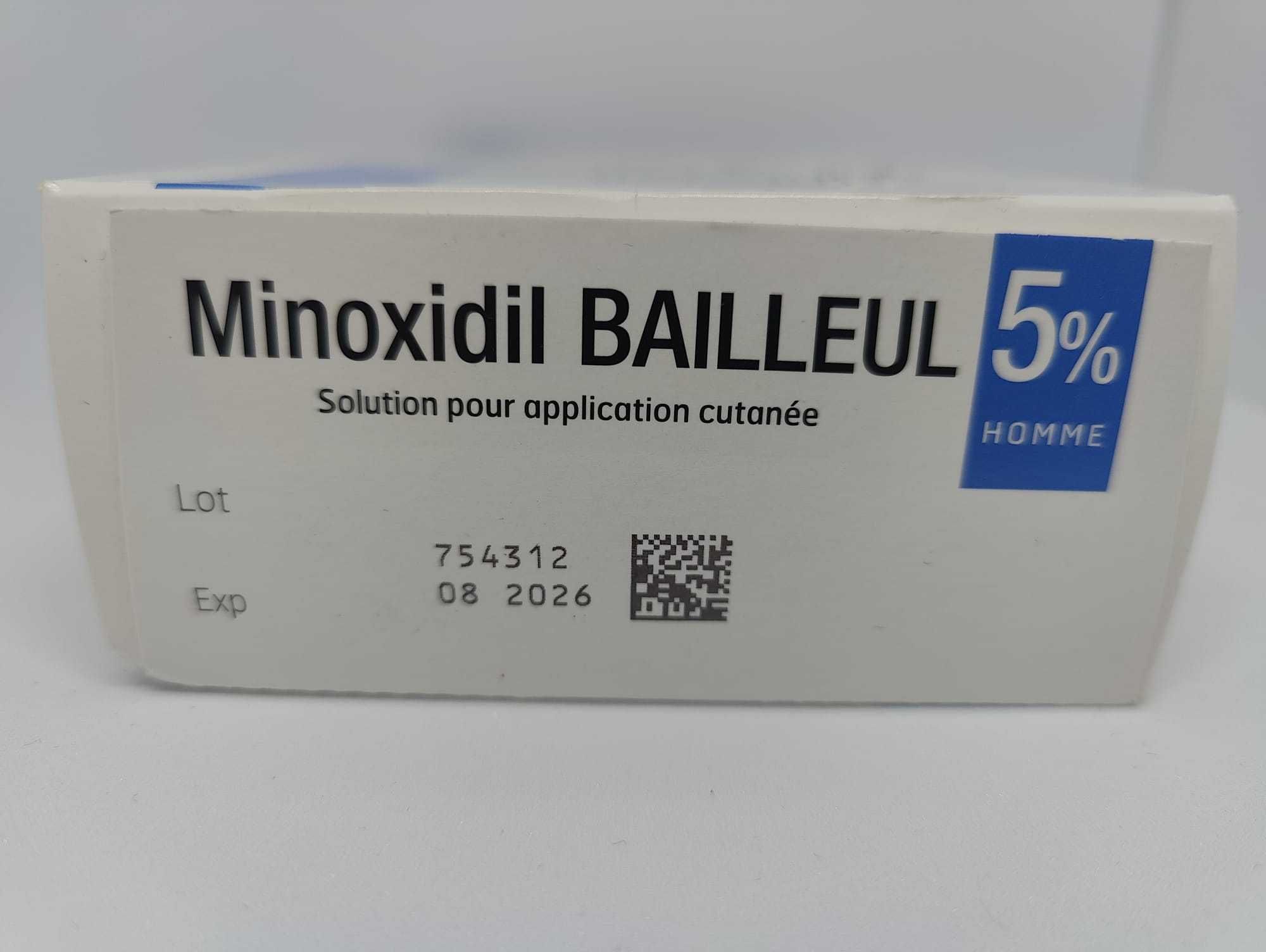 BAILLEUL Minoxidil 5% 3x 60ml - stimularea cresterii parului