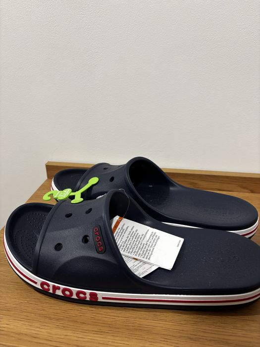 тапочки Crocs,темно синие