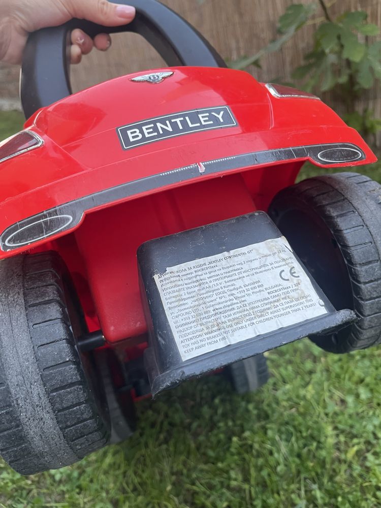 Детска кола за бутане Bentley