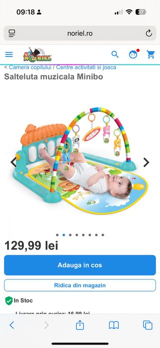 Salteluta muzicala Minobo