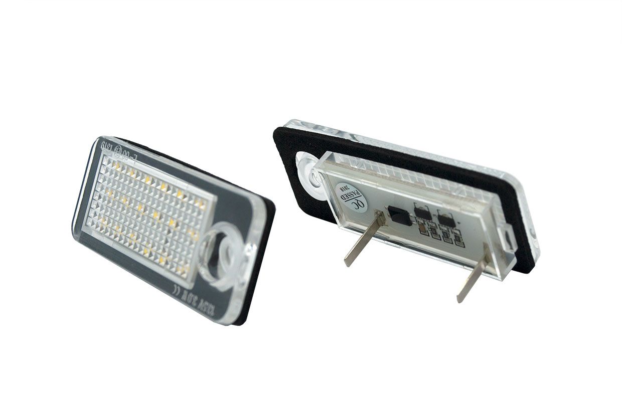 Set 2 Lampi LED placute numar AUDI A4 B5, A6 B4, RS 4, RS 6