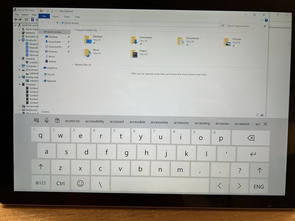 Microsoft Surface Pro 5 (2017), i7 / 8GB / 256GB SSD