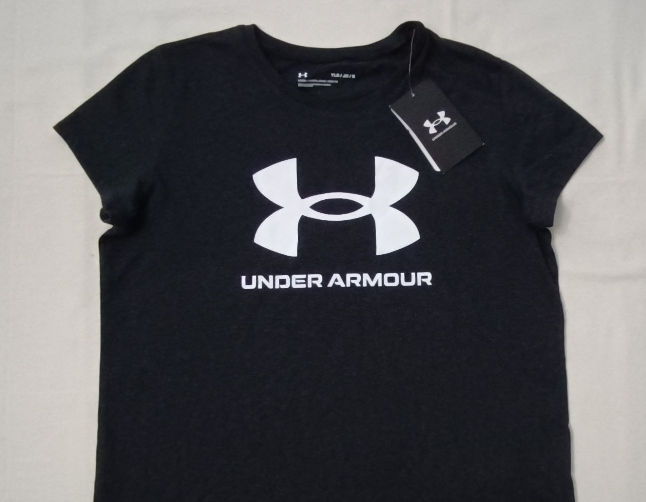 Under Armour UA Tee оригинална тениска ръст 146-156см памук фланелка