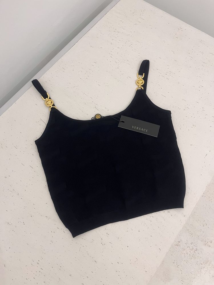 Versace дамски кроп топ New Season