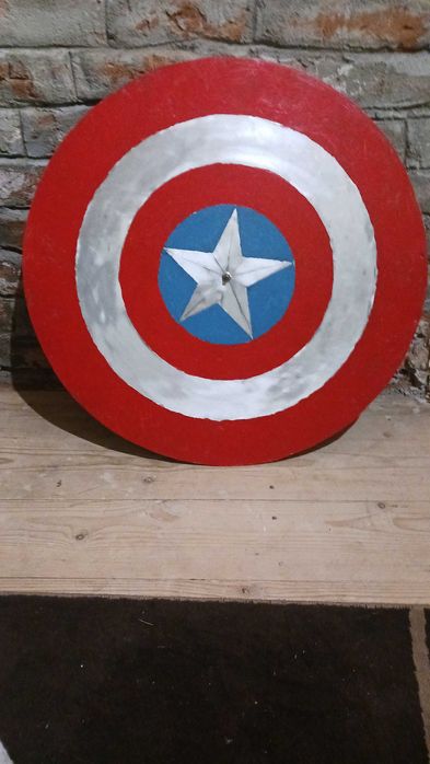 Scut Rotund " Capitan America"