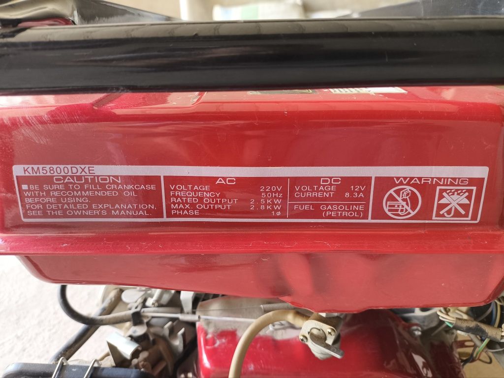 Движок генератор King Max KM5800 сотилади