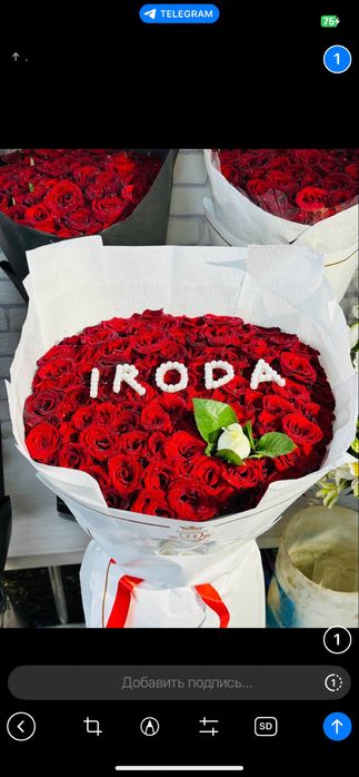100 tali atirgul 101 ta buket 51 tali buket
