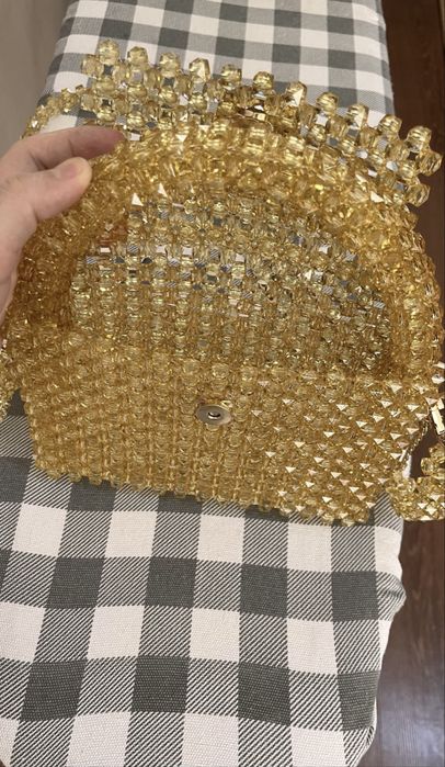 Xrustal muchoqli nejniy sumka