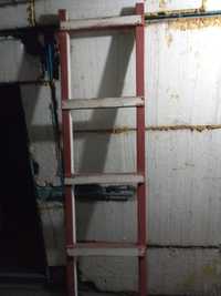 Лестница деревянная 2.1м.