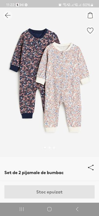 Vand set 3 salopete H&M marime 104