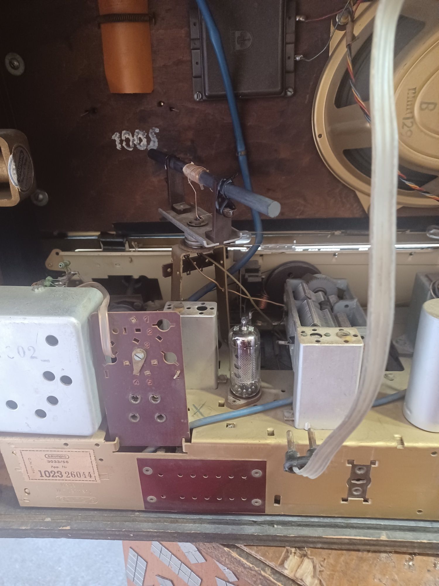 Grundig радио от 1956