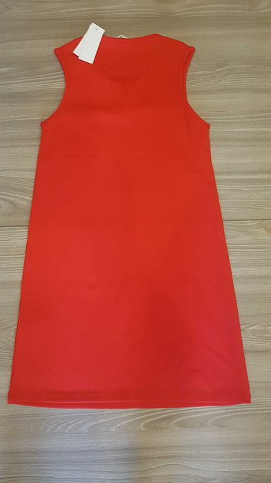 Rochie fete 9 - 11 ani, nouă -rosie