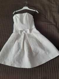 Бяла рокля Morgan 36 размер!
