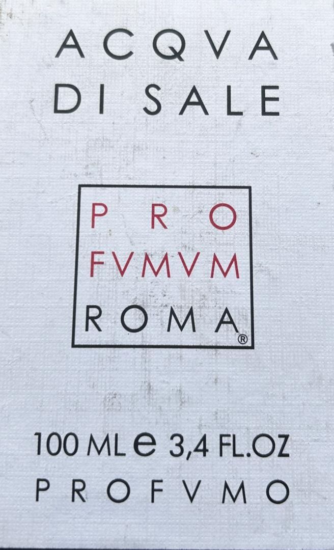 Acqua Di Sale - Profumum Roma