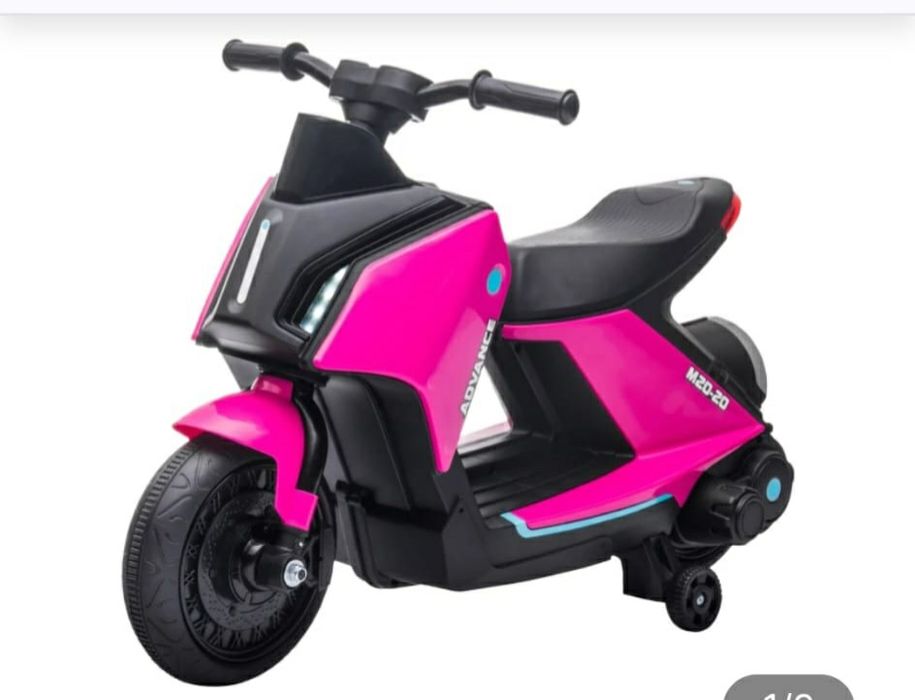 Motocicleta electrica pentru copii.