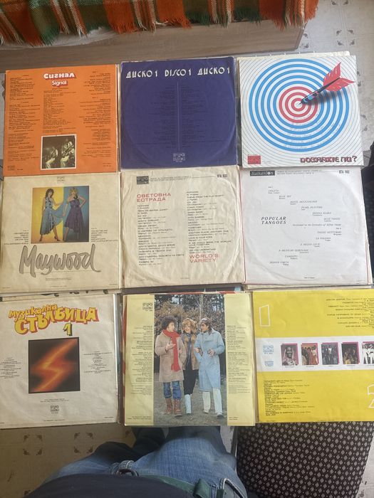 Стари геамофонни плочи