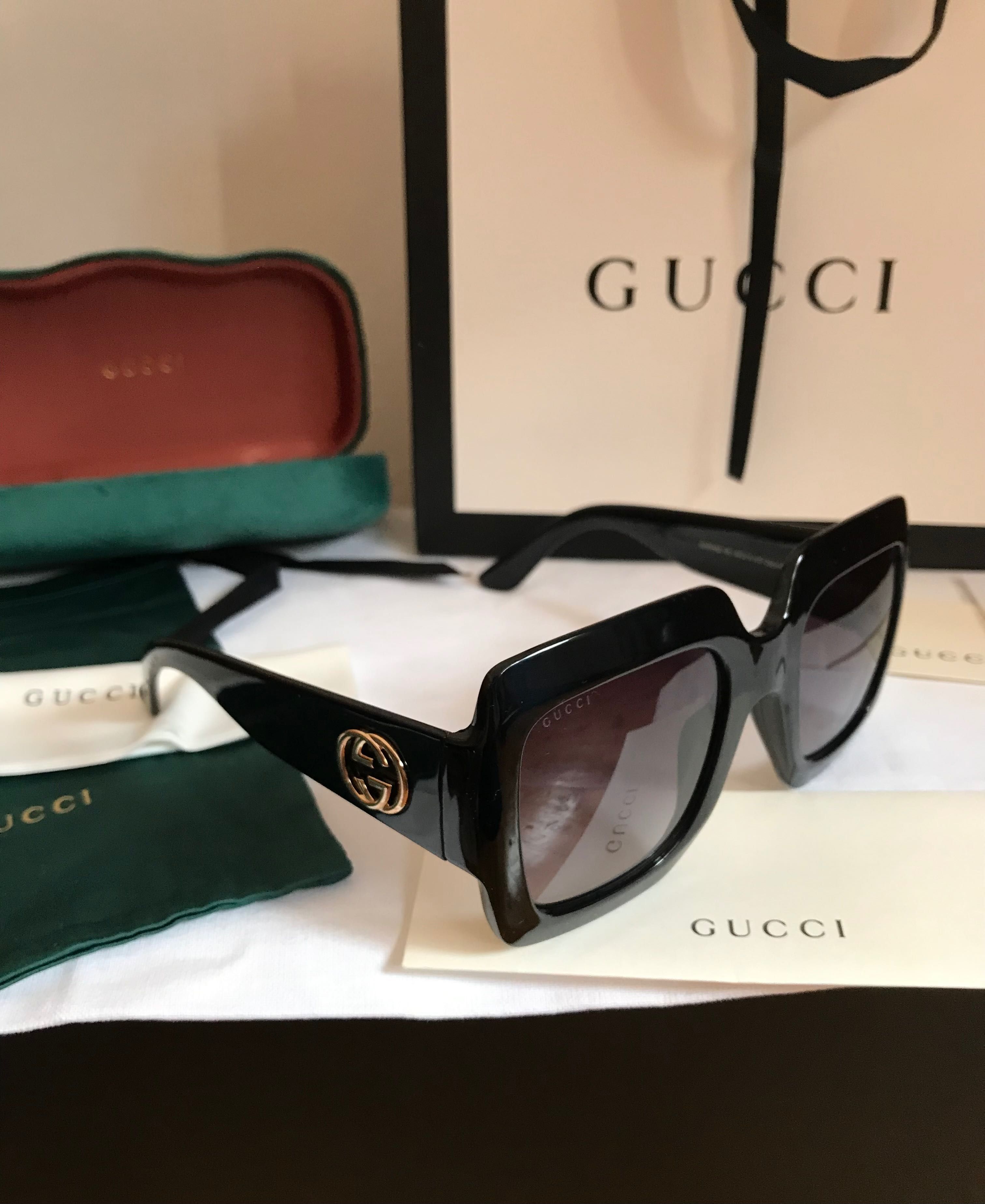 Ochelari de soare originali cu factura Gucci GG0053S NOI