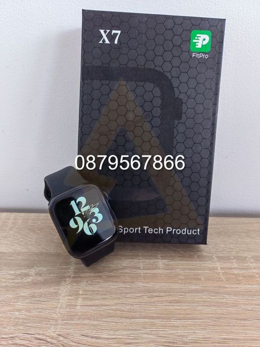 Smart часовник X7 Поддръжка на Bluetooth известия, сърдечна честота,