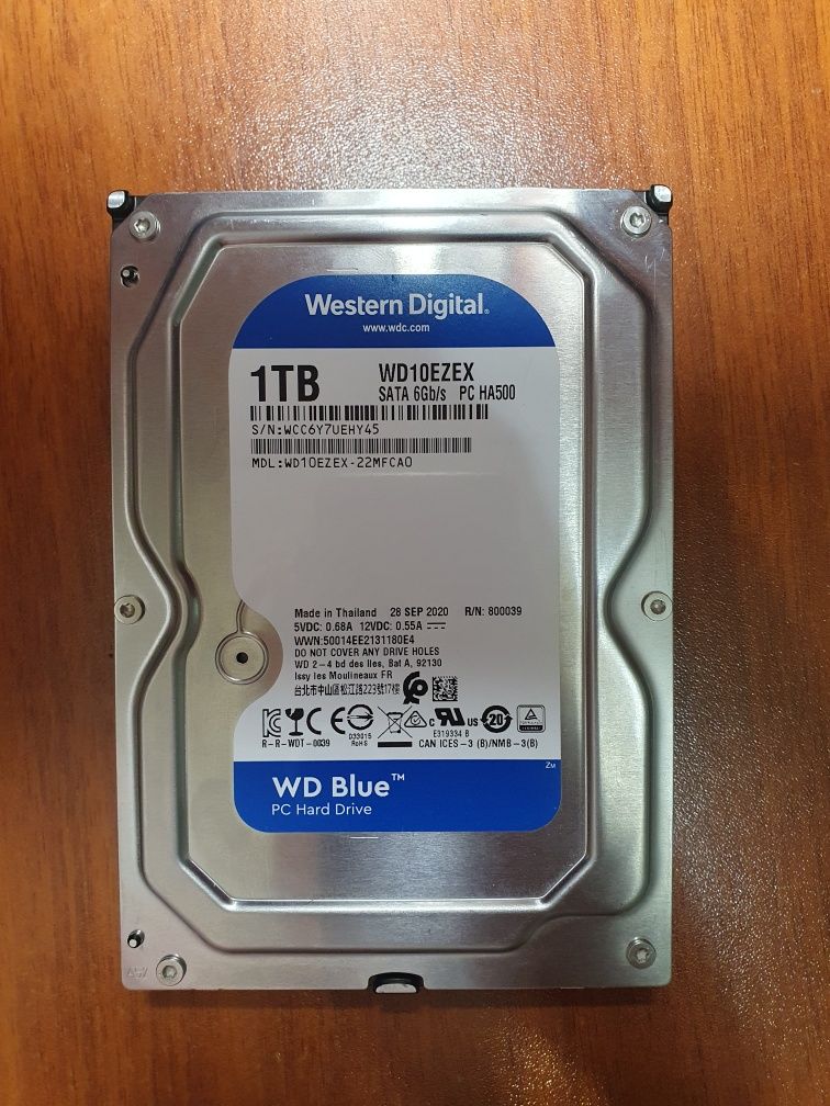 Продам жёсткий диск 1TB