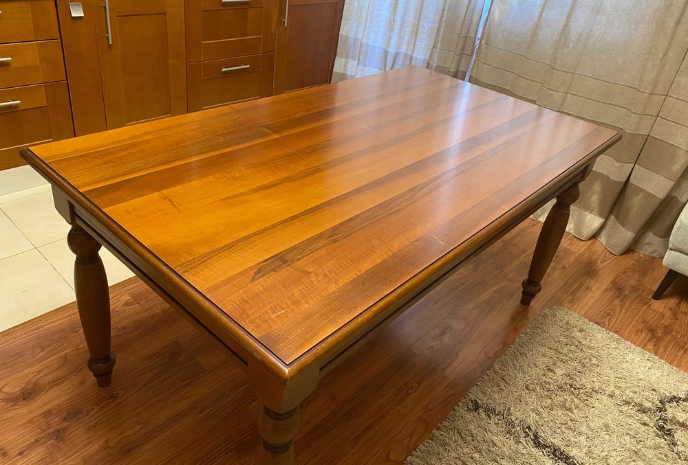 Стол раскладной деревянный 160смх90см +2 вставки по 45 см