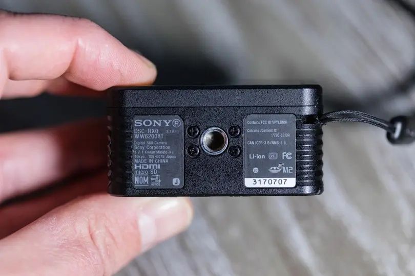 SONY RX0 Camera .